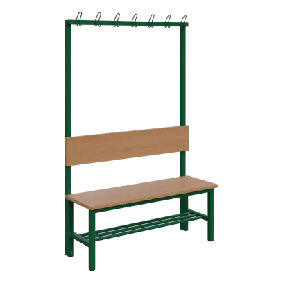 SVJ - 120 stěna jednostranná věšáková RAL 6029 - zelená